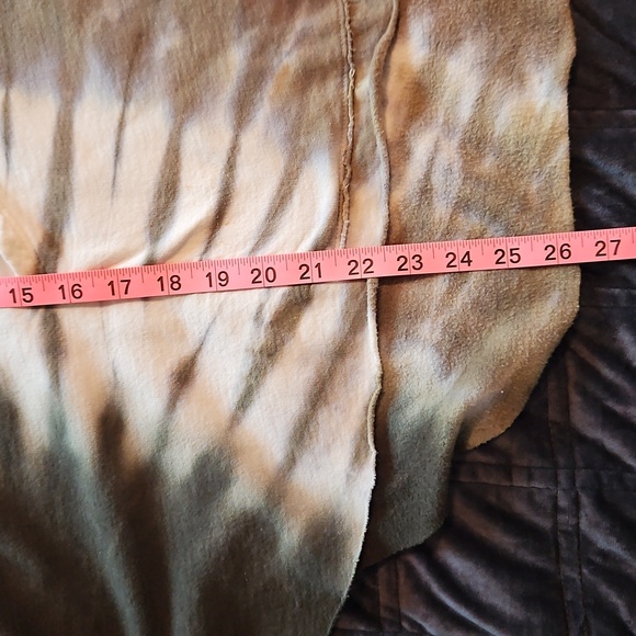 Tie-Dye Hooded Poncho (M) - Free People Vibes! Festival, Cozy, Lagenlook - Picture 8 of 8